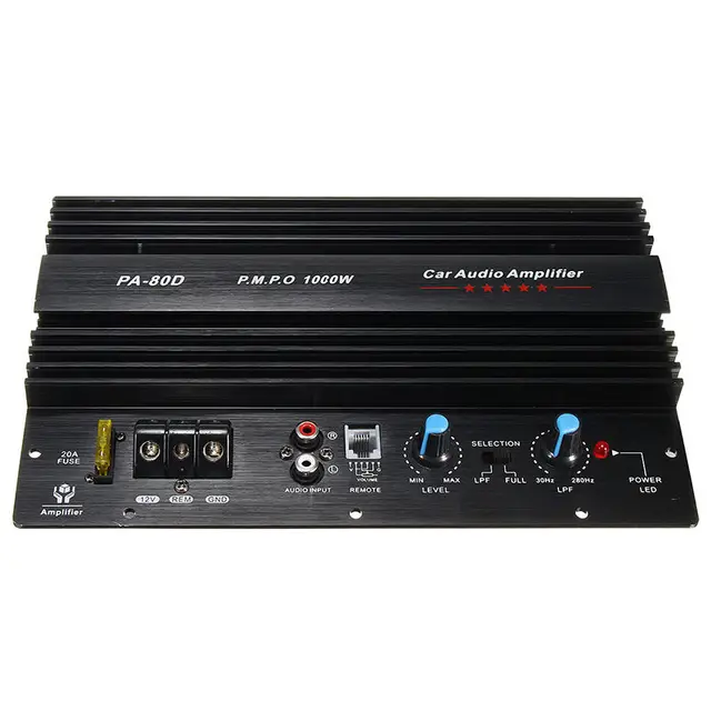 Special Offers 12V 1000W Mono Car Audio Power Amplifier Powerful Bass Subwoofers Amp PA80D Special Offers 12V 1000W Mono Car Audio Power Amplifier Powerful Bass Subwoofers Amp PA80D