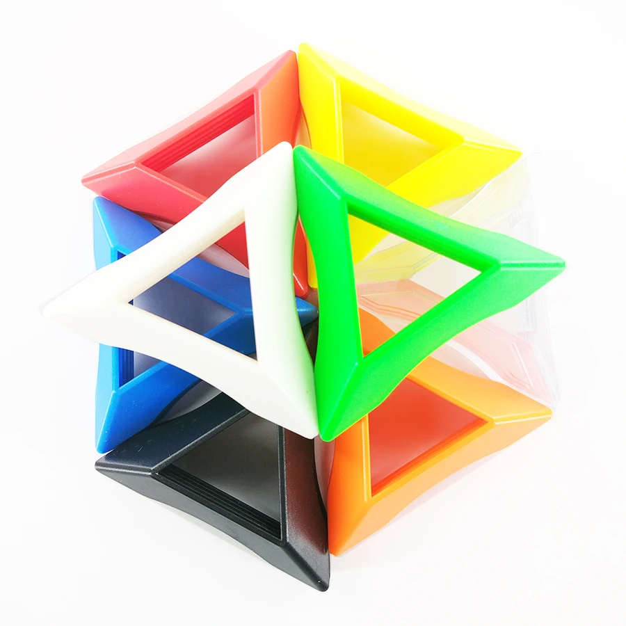 

5 Pcs Plastic ABS Speed Magic Cubes Base Holder Stand Colorful Magic Cube Acc Educational Learning Toys for Children