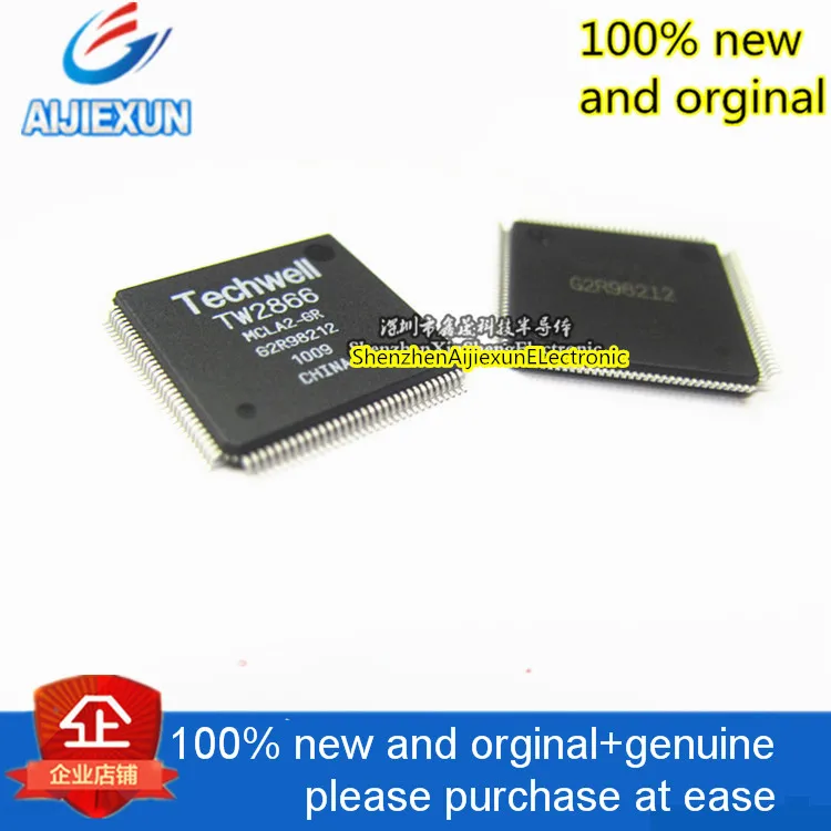2 шт. 100% новый и оригинальный TW2866 TW2866-MCLA2-GR TECHWELL QFP-128 декодер чип в наличии |