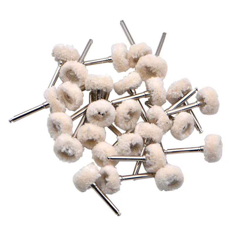 Buy 20Pcs/lot Dental Polishing Wheel Wool Cotton Polishing Polisher Prophy