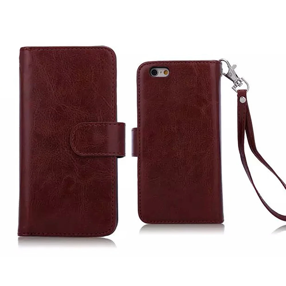 HAISSKY Case For iPhone X Xs 7 8 Plus 6 6S 5 5s SE Leather Luxury Wallet Flip Cover Magnetic Phone Case For iPhone XS Max XR