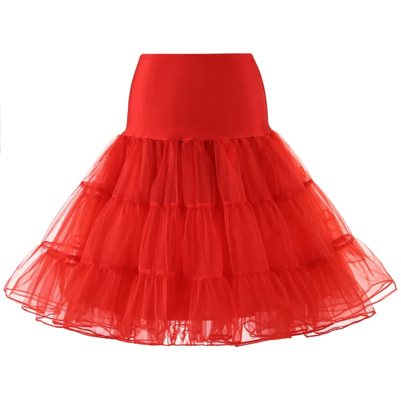 1950s летнее женское винтажное платье в горошек с v-образным вырезом из кусков сексуальное ТРАПЕЦИЕВИДНОЕ ПЛАТЬЕ НА ПУГОВИЦАХ рокабилли красное свободное платье De Fiesta - Цвет: Pettiskirt Red