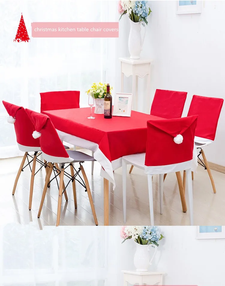 Cheap Christmas Ornament Christmas Kitchen Table Chair Covers Set Noel Navidad Dinner Tables And Chairs Decoration Chair Decoration Table And Chairstable Chair Aliexpress