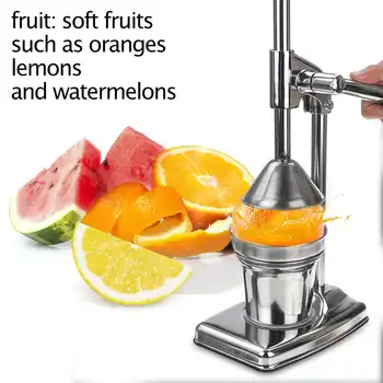 

Stainless Steel Manual Lemon Squeezer Pomegranate Squeezer Hand Press Citrus Lemon Maker Orange Juicer Kitchen Tool