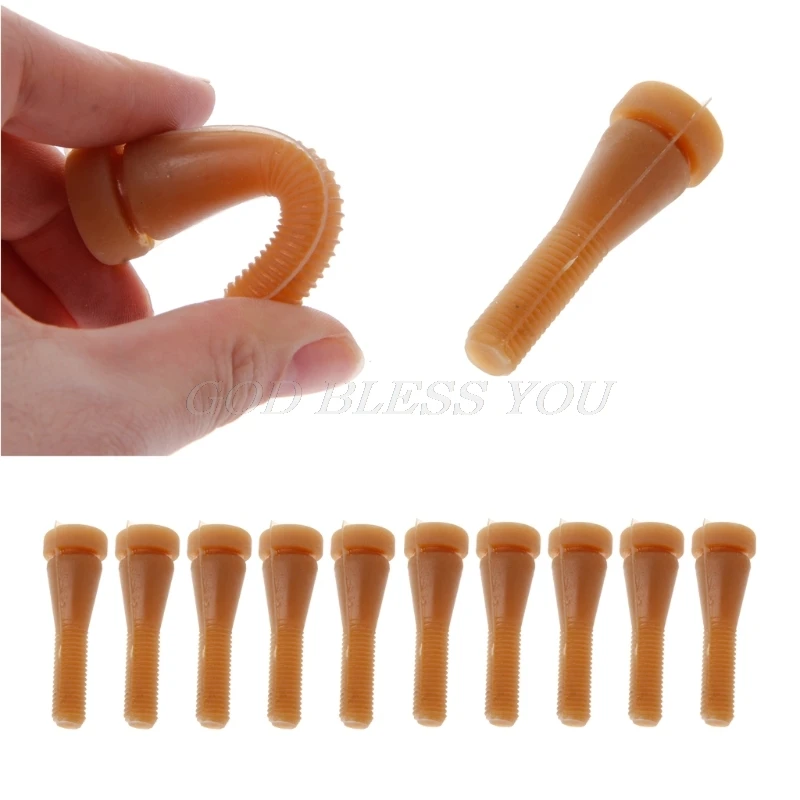 10PCS Poultry Plucking Fingers Hair Removal Machine Glue Stick Chicken Pluckers