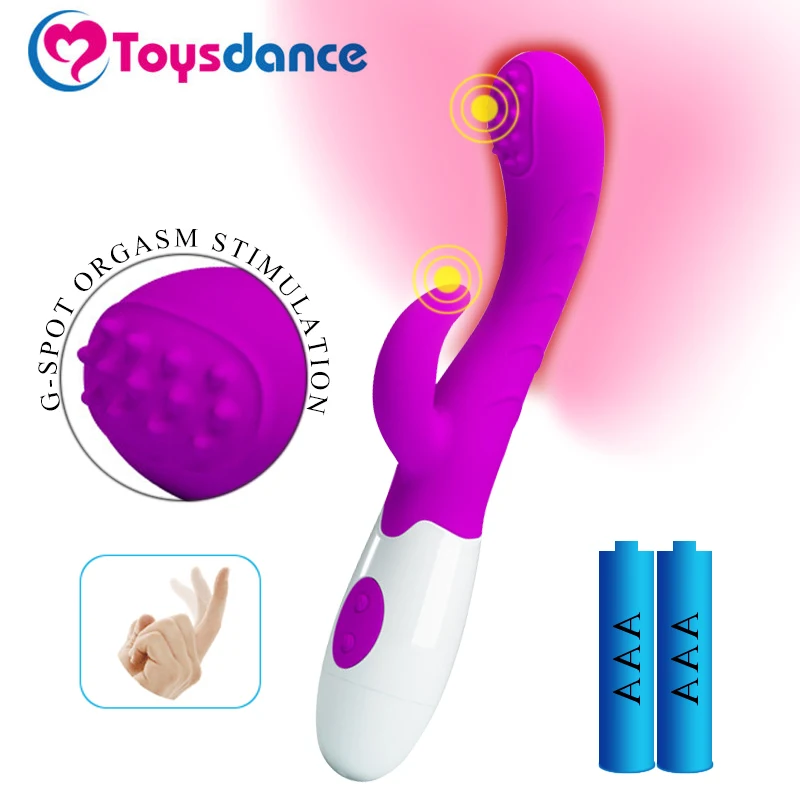 Силиконовый вибратор кролик Toysdance 7 скоростей фаллоимитатор для женщин секс