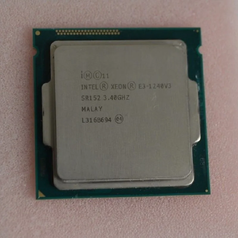 

Intel Xeon E3-1240 v3 8M Cache 3.4 GHz SR152 LGA1150 E3 1240 v3 CPU Processor