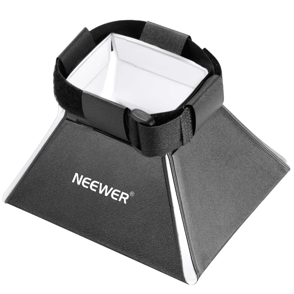 Neewer 4 "x 5"/10 см x 13 Универсальный складной вспышки света Диффузор софтбокс для Canon Nikon sony Sigma Olympus Minolta зеркальные фотокамеры