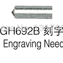 Алмазный наконечник для гравировальный инструмент с внутренним кольцом, GH692B маркировка резьбы гравировальная игла, резьба шлифовка иглы