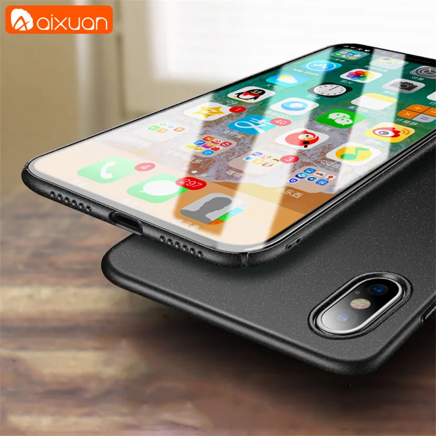 Чехол для iPhone X XS оригинальный автомобильный держатель Aixuan Магнитный чехол