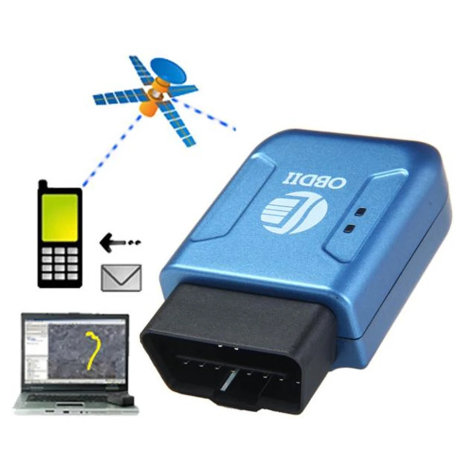 Franchise OBD2 OBDII GPS GPRS Echtzeit Tracker Auto Vehicle Tracking System Geo-zaun #0625