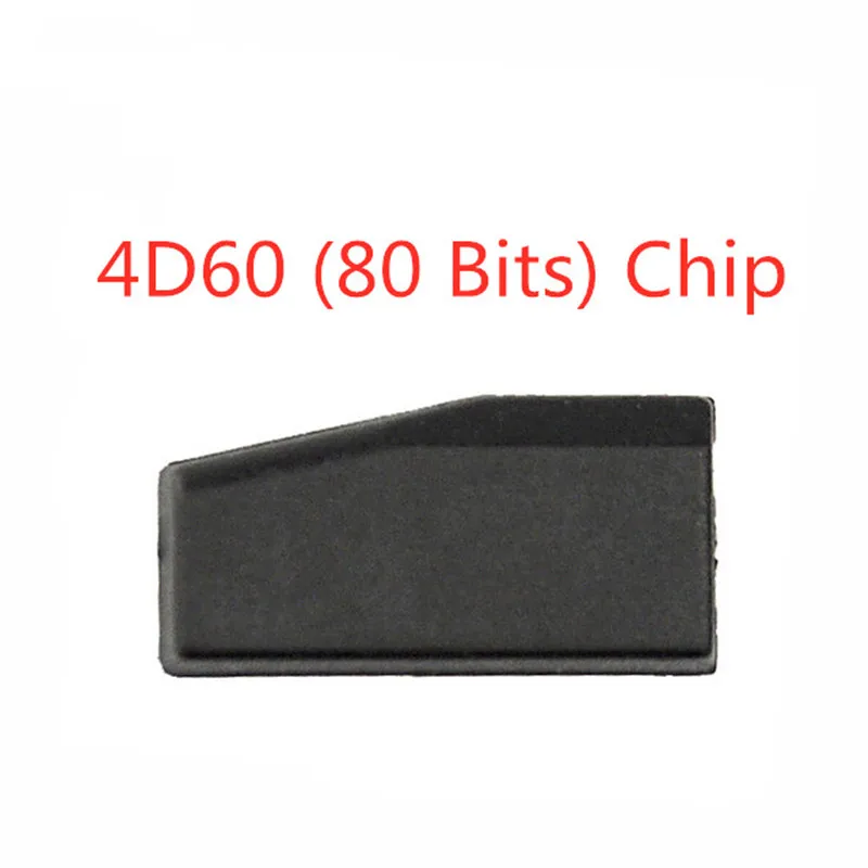 

RIOOAK 4D60 80 Bits Blank Ceremic Chip TP06 Auto Carbon Car Key Transponder Chip ID60 80Bit for ford for Nissan for Kia Toyota