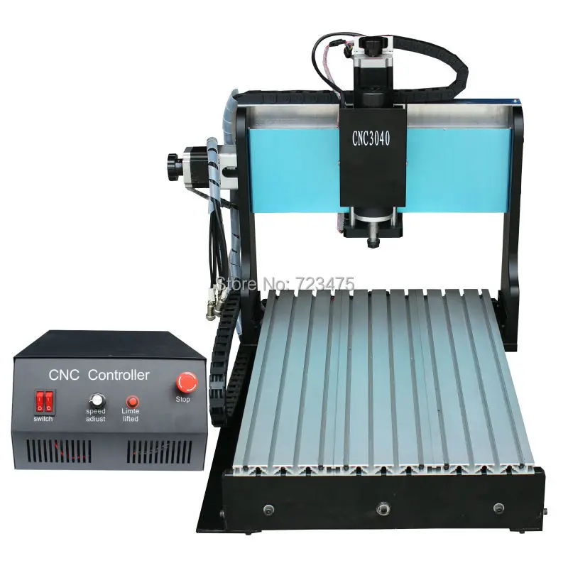 FREE SHIPPING!! 3D CNC Router 3040 Z-DQ, ball screw, auto-checking instrument, CNC for hobby free shipping cnc 3040 z dq 4 axis 3d wood engraving machine pcb carving router with ball screw tool auto checking instrument