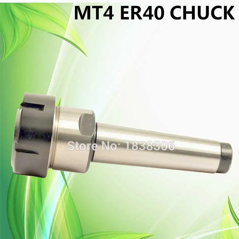 MT4 ER 40 1pcs Morse 4 taper CNC Machine tool holder cutting tools Milling ER40 Collet Chuck Lathe Collet Chuck Holder For lathe