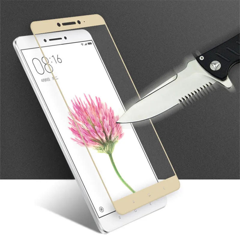 Полностью клеящееся закаленное стекло для Xiaomi MI Max защитная пленка экрана 2 Max2