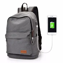 Men Canvas Backpack School Backpacks Bags For Teenagers Vintage Mochila Casual Rucksack Travel Daypack Laptop Bags