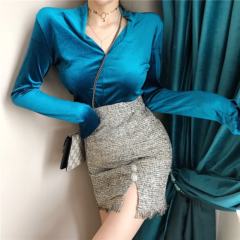 

Cheap wholesale 2019 new Spring Summer Hot selling women's fashion casual t shirt lady beautiful nice Tops NC9