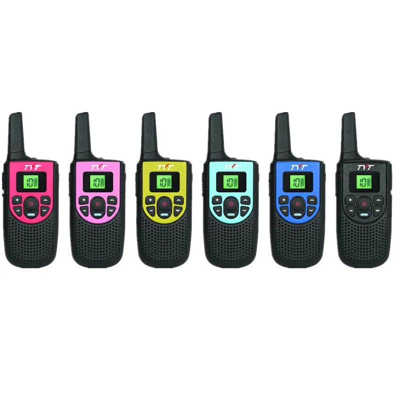 

NEWEST TYT mini walkie-talkie TH-258 Support whole band/PMR446/GMRS/FRS CTCSS/DCS Scan Scrambler VOX DTMF 1750Hz tone