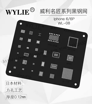 

WL-08 for iphone 5 5c 5s BGA Stencil CPU RAM Wifi Nand Flash Baseband Power Amplifier