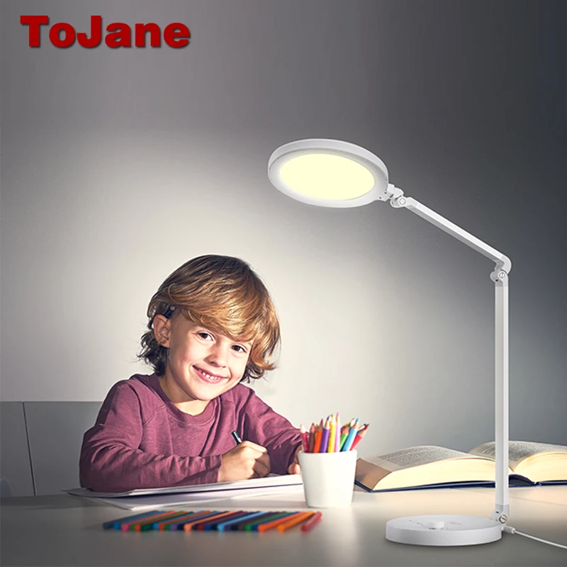 

ToJane Desk Lamps Adjustable Lighting Led Desk Lamp CCC Table Lamp Desktop Folding Table Lamp Eye Care Office Light TG2522