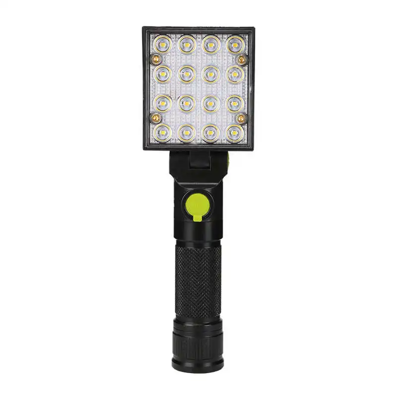 New LED Work Light Magnet Flashlight Torch powerful led flashlight lanterna led t6  lamparas de techo usb rechargeable #4S10 (1)