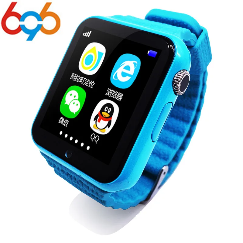 EnohpLX детская GPS система безопасности Смарт-часы V7K 1 54 ''экран с камерой facebook SOS