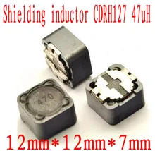 500 pçs/lote 12*12*7 47UH SMT Indutor SMD Poder Indutores Blindagem Patch CDRH127 CDRH127R 47uh SMD Poder indutores