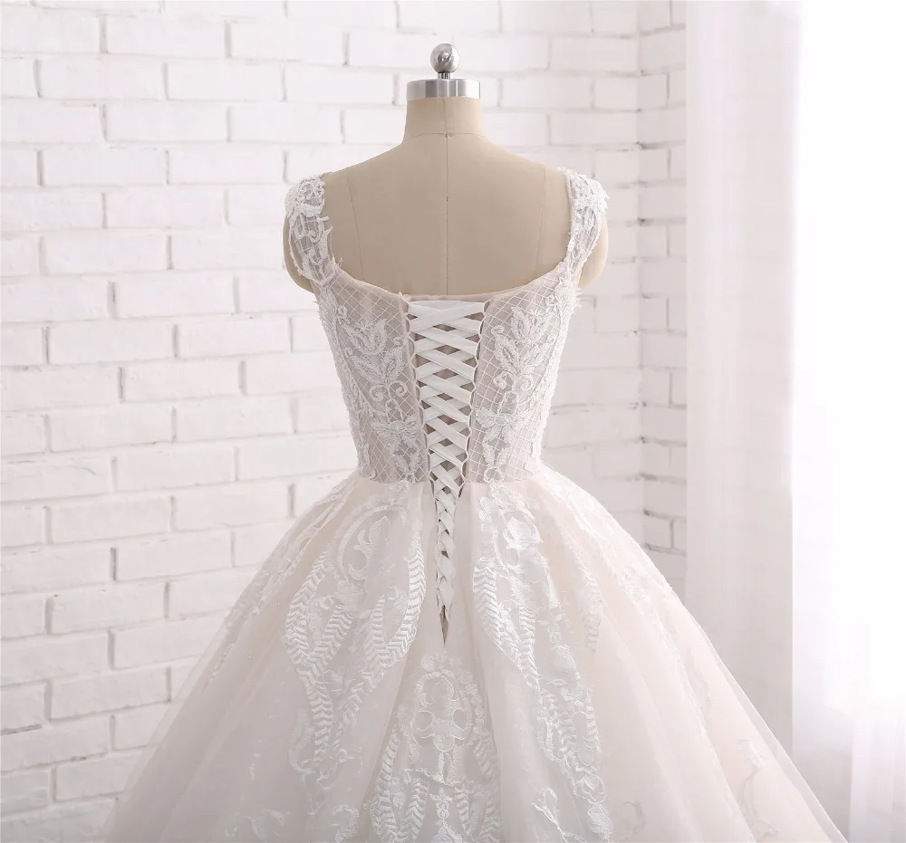 Бальное платье принцессы свадебные платья Vestido de Noiva 2017 женское свадебное из