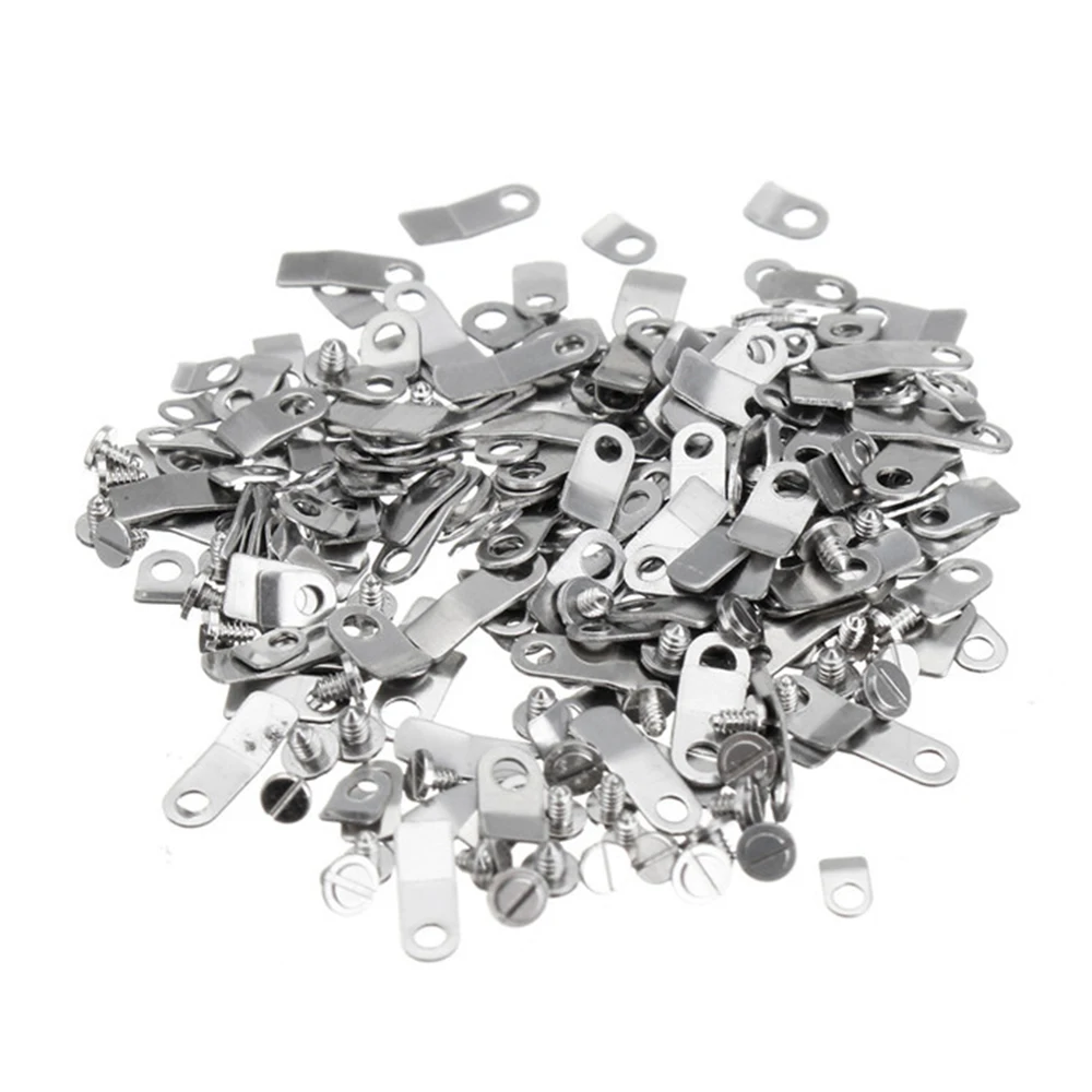 

240Pcs Watch Casing Clamp Movement Adapter Securing Screw Washer Repair Part Tools w/Box for ETA 2824 2836 2846