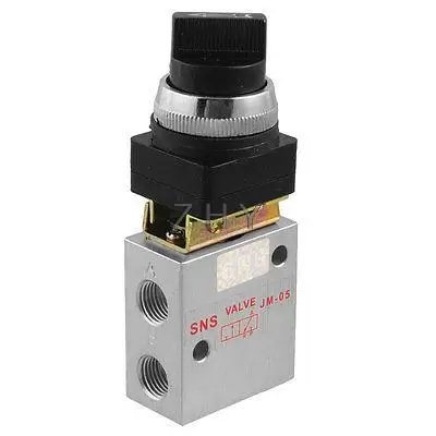 

JM-05 2 Position 3 Way Selective Knob Type Mechanical Valve