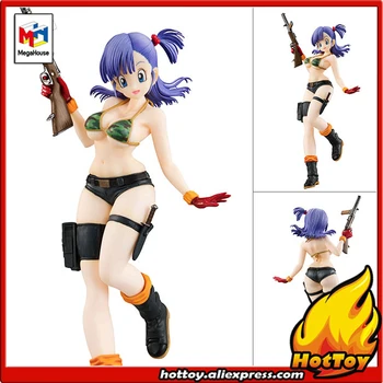 

100% Original MegaHouse Dragon Ball Gals Complete Figure - Bulma Army Ver. Type2 from "Dragon Ball"