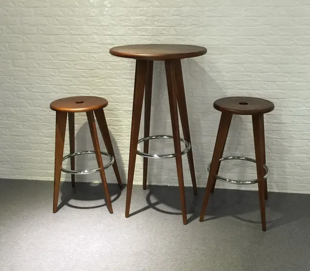Modern Design Solid Wooden Bar Table Home Furniture Set Counter Modern Design Solid Wooden Bar Table Home Furniture Set Counter Hightable Famous Loft