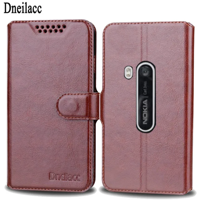 For Nokia Lumia 920 Case Cover Luxury Leather Flip Phone Bags For Nokia Lumia 920 Upscale Wallet Cover Mobile Phone Case