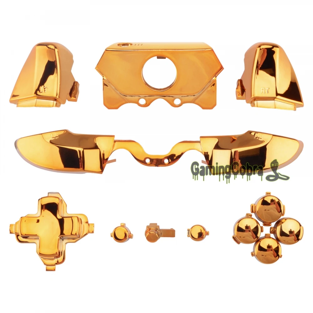 

Customized Buttons Trigger for 3.5 mm Jack Elite Xbox One Controller Chrome Gold