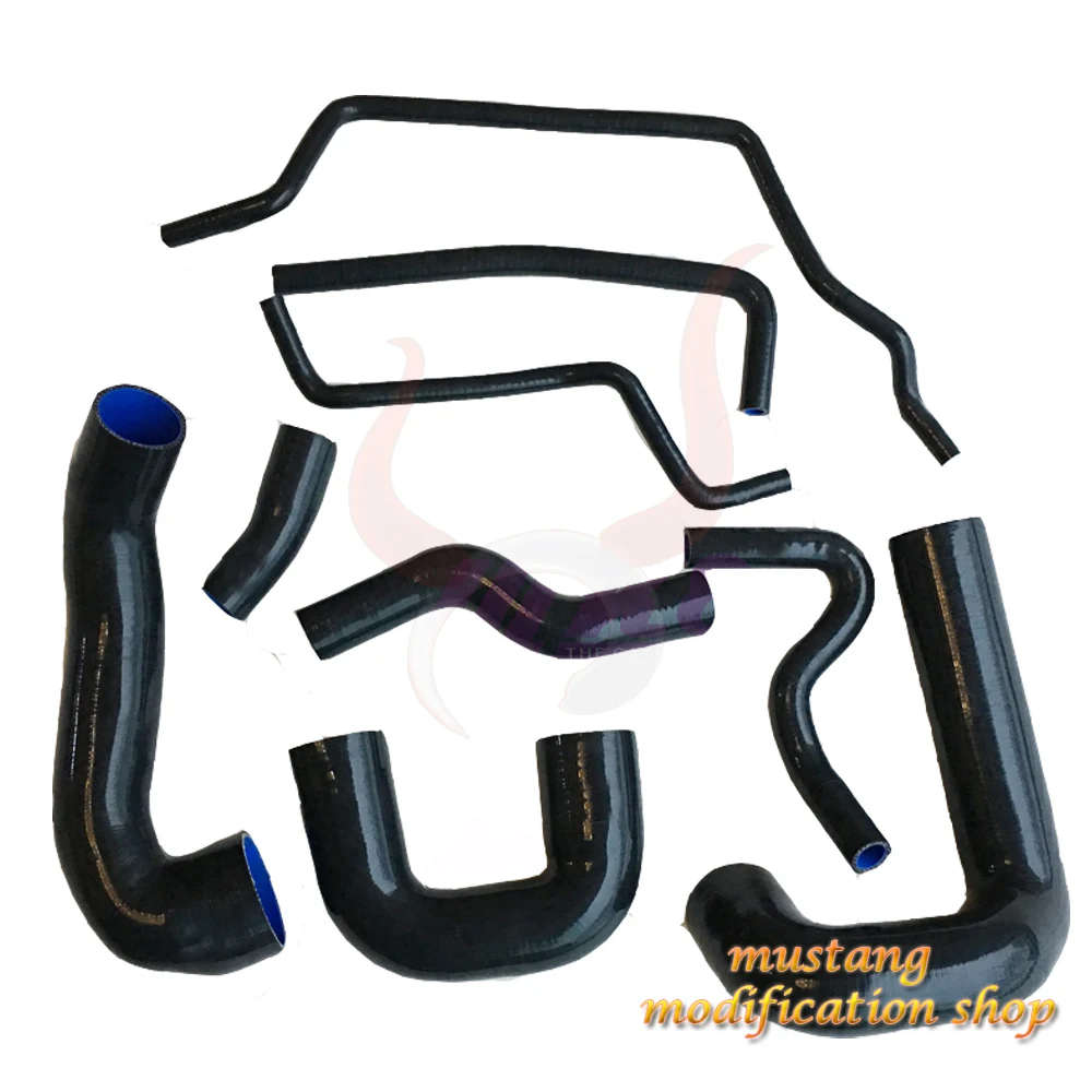 

Free shipping car silicone hose Radiator Fit High quality FOR SAAB 93 2003-2007 year Red/Blue/Black