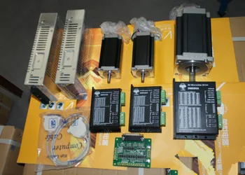 

EU STOCK 3Axis Nema34 stepper motor and motor driver DM860A 1600OZ& Nema23 Stepper Motor 425OZ stepper motor driver DM542A CNC