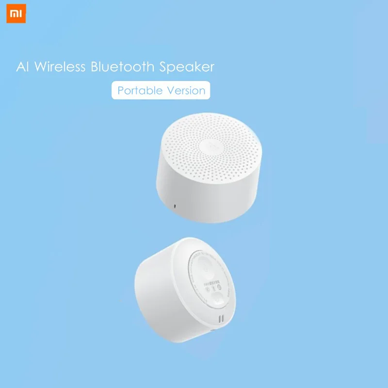 

Xiaomi Mijia XiaoAI Portable Wireless Bluetooth Speaker Voice Control Handsfree Bass Speaker Stereo Smart Bass With Mic HD