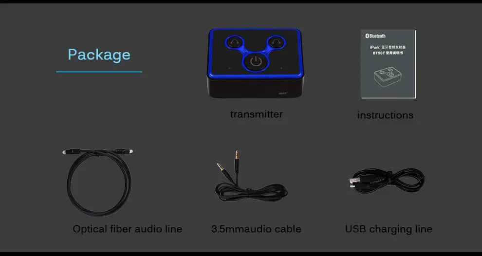 Eas tv ita HD Bluetooth 5,0 аудио передатчик адаптер оптический для Aptx/AAC/aptx-ll для наушников/ТВ/телефона 3,5 мм/USB