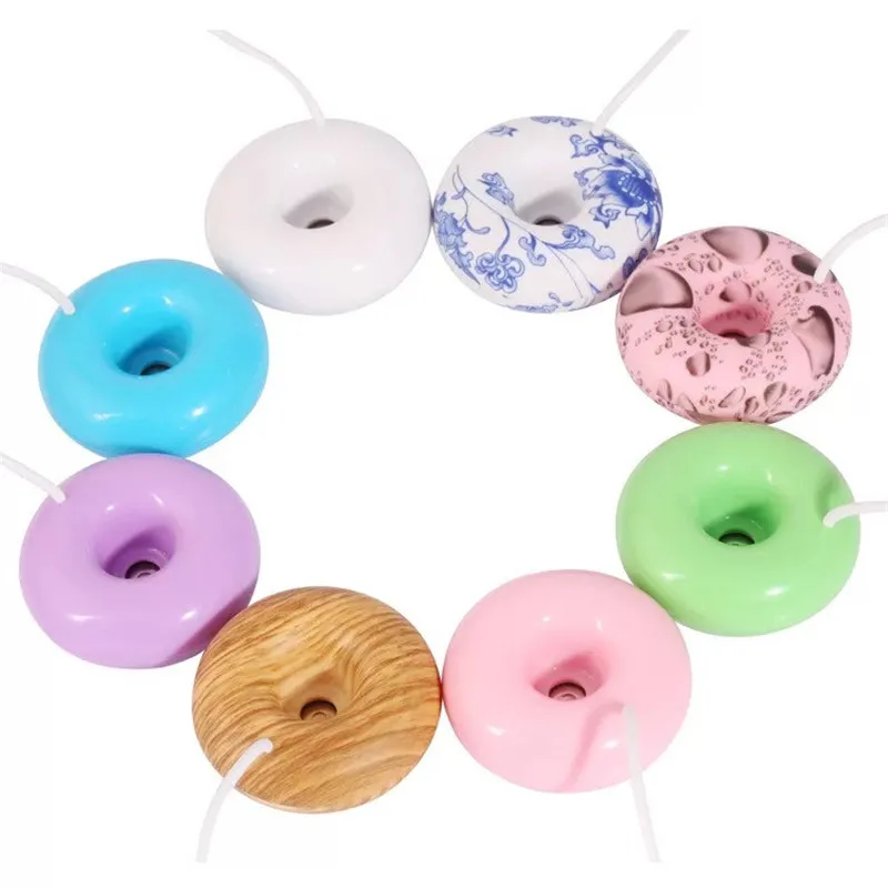 

Factory direct new strange small mini donut usb aromatherapy machine silent timing creative humidifier