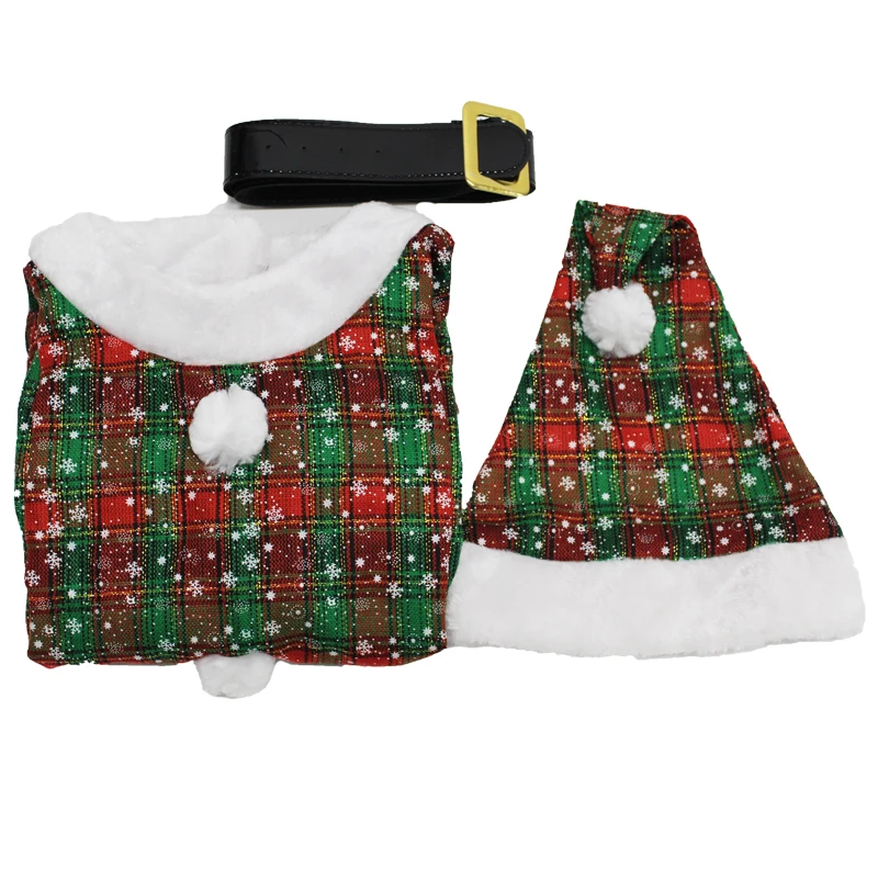 Стиль, для взрослых женщин, рождественские костюмы Санта-Клауса, зеленое и красное рождественское платье для костюмированной вечеринки, рождественский костюм для девушек