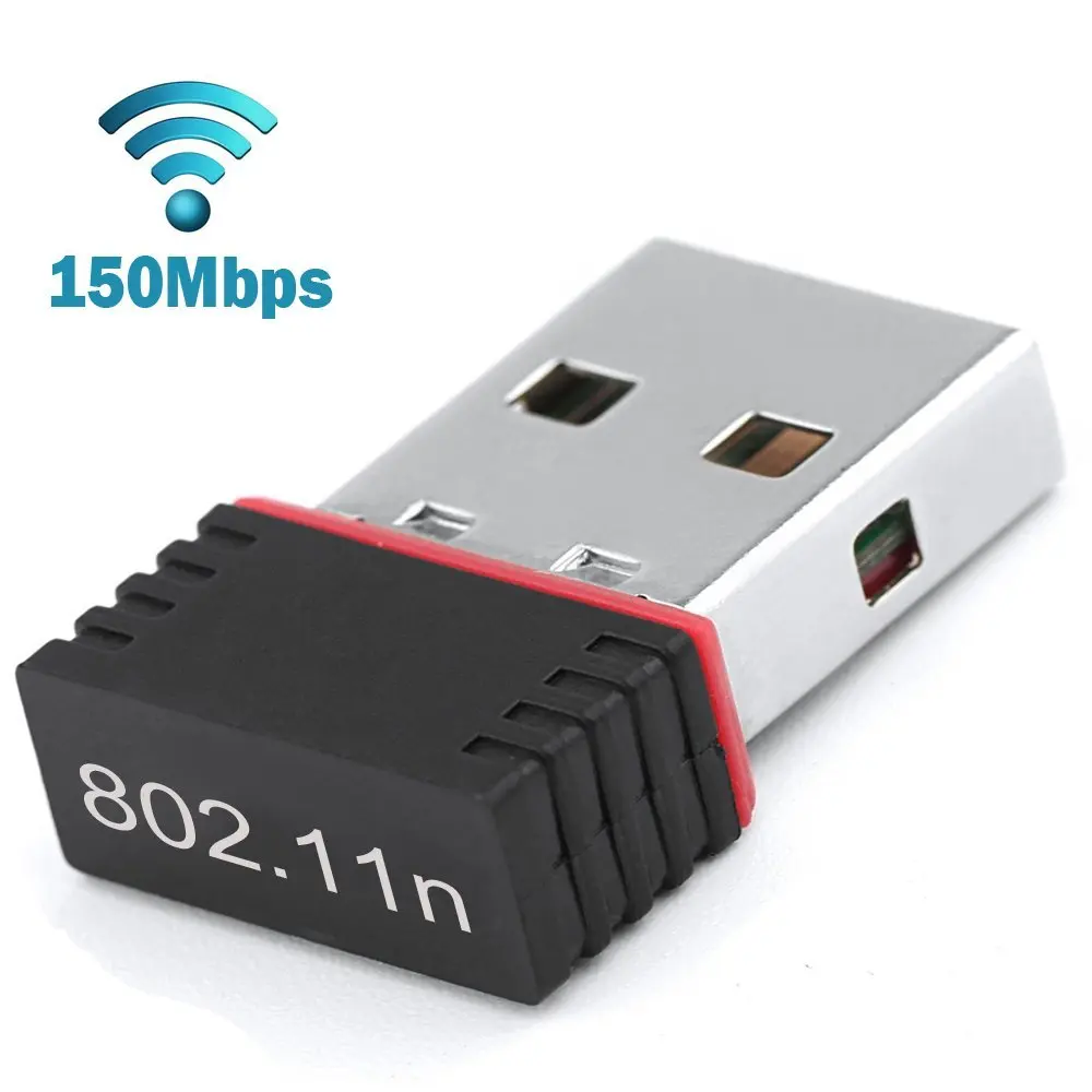 150 Мбит/с USB WiFi адаптер Беспроводная сетевая карта Wifi ключ для настольного