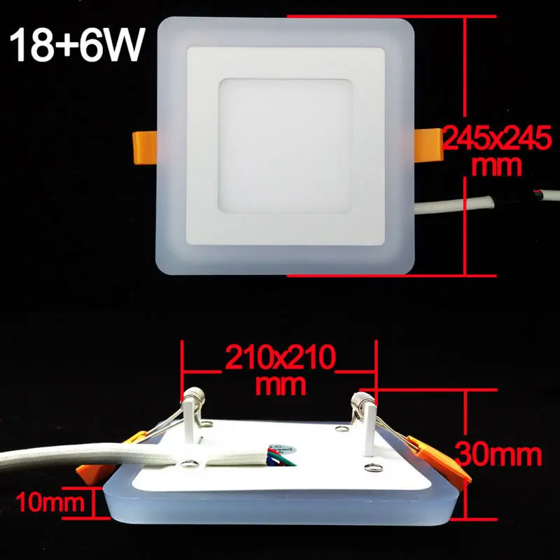 5W 9W 16W 24W Square LED Ceiling Recessed Panel Light HTB1sjDTJpXXXXcQXFXXq6xXFXXXB