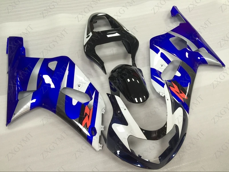 Корпус GSX R600 R750 R1000 2000 2003 K12 синий белый черный обтекатель GSXR 600 750 1000 2002 2000|Полные