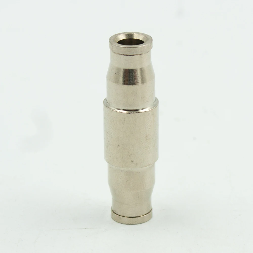 25 шт. латунная никелевая заглушка Слип замок (одно отверстие) 1/4 &quotи 3/8&quot трубка OD