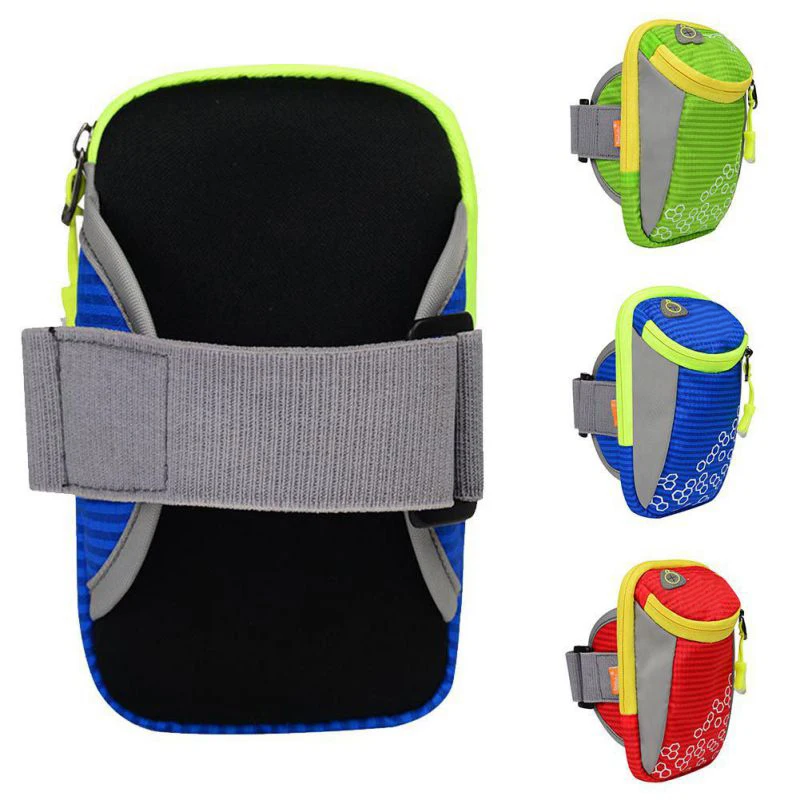 NEW Outdoor Sport Running Arm Bag Wrist Pouch Exercise Jogging Gym