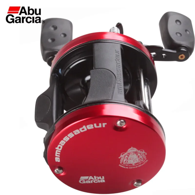 Abu Garcia AMBASSADEUR SX 5600 5601 6600 6601 Drum Reel 4BB 5.3:1 12.5kg Drag Bait Casting Fishing Reels 6 Pin Centrifugal Brake