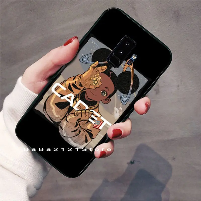 Мягкий силиконовый чехол Babaite 2bunz Melanin Poppin Aba крутой для телефона GALAXY s5 s7 edge s8 plus s9 s6