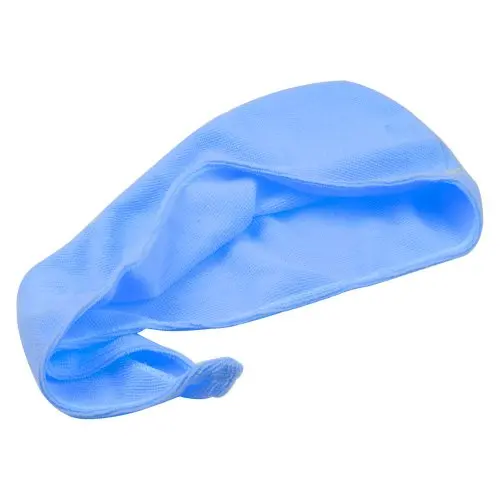1 шт. Волшебная микрофибра для сушки волос полотенце колпачок для ванны-синий