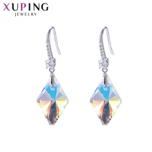 11,11 Xuping серьги конические трехмерные стильные кристаллы от Swarovski модные ювелирные изделия женские вечерние подарочные S142.7-96054