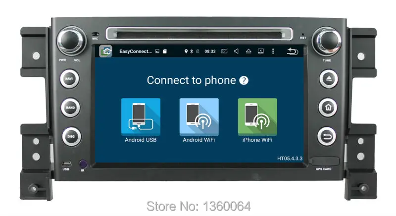Top 2G RAM 8 Core Android 6.0 car dvd player gps for Suzuki grand vitara 2005- 2007 2008 2009 2010 2011 radio multimedia navigation 13